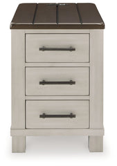 Darborn Lift-top Coffee Table and 2 Chairside End Tables