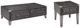 Best Furniture Outlet - Ashley Furniture - Todoe Coffee Table and End Table - Coffee Table and End Table - T901T1