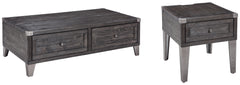 Best Furniture Outlet - Ashley Furniture - Todoe Coffee Table and End Table - Coffee Table and End Table - T901T1