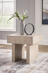 Best Furniture Outlet - Ashley Furniture - Jorlaina End Table - Square End Table / Light Grayish Brown - T922-2
