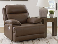 Best Furniture Outlet - Ashley Furniture - VonRyan Living Room - PWR Recliner/ADJ Headrest / Tobacco - U1040013
