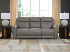 Best Furniture Outlet - Ashley Furniture - 5Z-Comfort Living Room - PWR REC Sofa with ADJ Headrest / Coin - PCU1090015