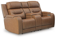 Knightington Power Reclining Sofa, Loveseat and Recliner