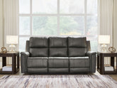 Best Furniture Outlet - Ashley Furniture - Bleckley Living Room - PWR REC Sofa with ADJ Headrest - PCU1200015