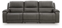 Best Furniture Outlet - Ashley Furniture - 5Z - Pittson Sectional - 3-Piece Power Sectional Reclining Sofa / Anchor - PCU12600S3