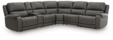 Best Furniture Outlet - Ashley Furniture - 5Z - Pittson Sectional - 6-Piece Power Reclining Sectional - PCU12600S12