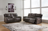 Best Furniture Outlet - Ashley Furniture - Boxmere Power Reclining Sofa and Loveseat - Power Reclining Sofa and Loveseat - U13100U1