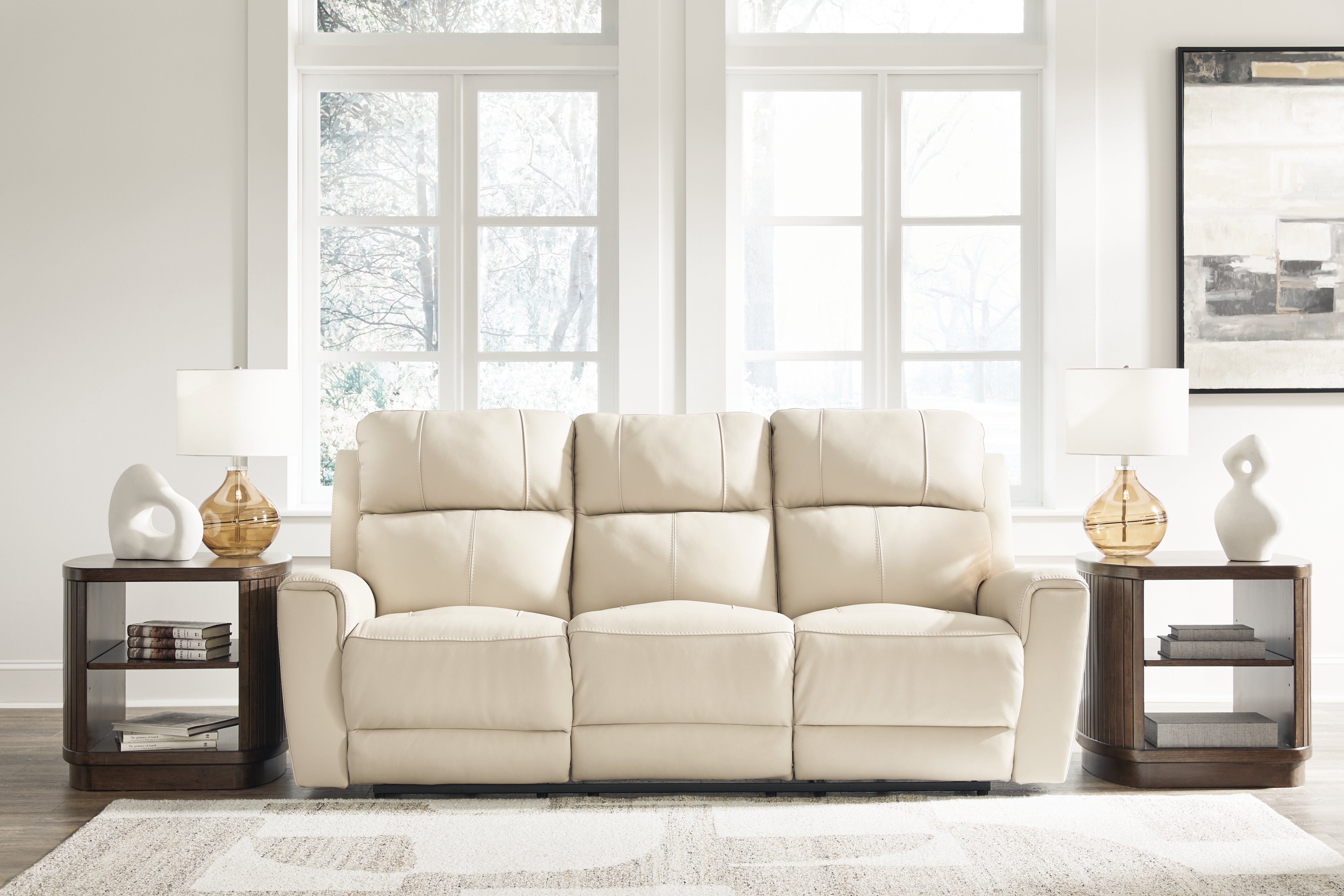 Best Furniture Outlet - Ashley Furniture - Dahlmoore Living Room - Power Rocker Recliner / Almond - U1320098
