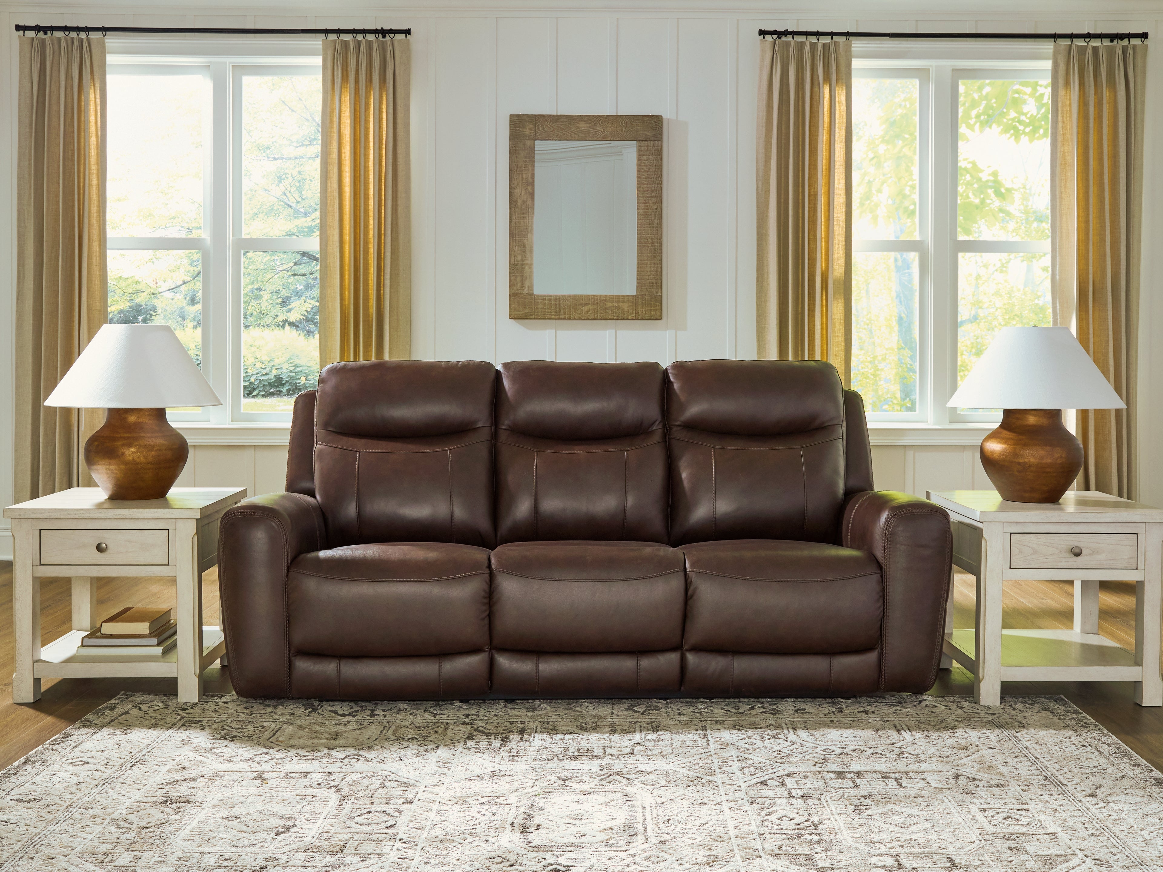 Best Furniture Outlet - Ashley Furniture - Gravier Living Room - PWR REC Sofa with ADJ Headrest - U1330115