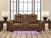 Best Furniture Outlet - Ashley Furniture - Gruaro Living Room - PWR REC Loveseat/CON/ADJ HDRST - PCU1420018