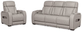 Best Furniture Outlet - Ashley Furniture - Boyington Power Reclining Sofa and Recliner - Power Reclining Sofa and Recliner - U27105U3