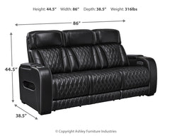 Boyington Power Reclining Sofa, Loveseat and Recliner