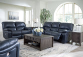 Best Furniture Outlet - Ashley Furniture - Leesworth Power Reclining Sofa, Loveseat and Recliner - Power Reclining Sofa, Loveseat and Recliner - U43809U2