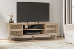 Best Furniture Outlet - Ashley Furniture - Cielden TV Stand - 72" / Two-tone - W1199-68