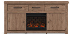 Garistyn 73" TV Stand with Electric Fireplace