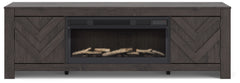 Cayboni 71" TV Stand with Electric Fireplace