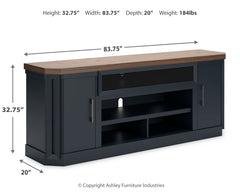 Landocken 83" TV Stand