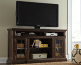 Best Furniture Outlet - Ashley Furniture - Roddinton 72" TV Stand - 72" / Dark Brown - W701-88