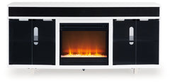Gardoni 72" TV Stand with Electric Fireplace