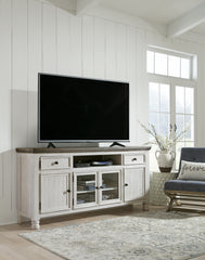 Best Furniture Outlet - Ashley Furniture - Havalance TV Stand - TV Stand / Two-tone - W814-68