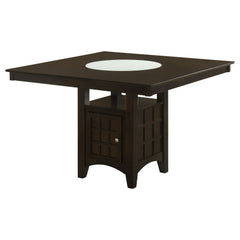 Gabriel 5-piece Square Counter Height Dining Set Cappuccino