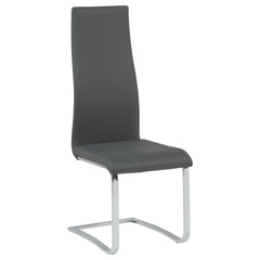 Montclair Upholstered Dining Side Chair Grey (Set of 4)