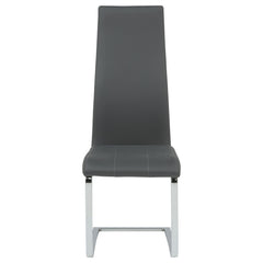 Montclair Upholstered Dining Side Chair Grey (Set of 4)