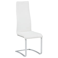 Montclair Upholstered Dining Side Chair White (Set of 4)