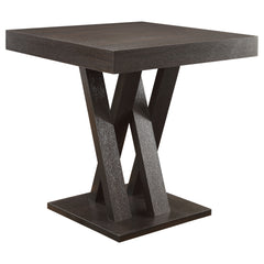 Best Furniture Outlet - Coaster - Freda Square 36-inch Counter Height Dining Table Cappuccino - 100523