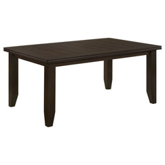 Best Furniture Outlet - Coaster - Dalila Rectangular 66-inch Wood Dining Table Cappuccino - 102721