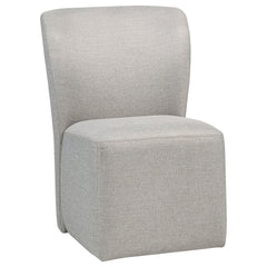 Jaelynn Upholstered Parsons Dining Side Chair Beige (Set of 2)