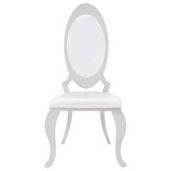 Antoine Upholstered Dining Chair Cream White (Set of 2)