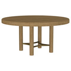 Best Furniture Outlet - Coaster - Arini 60-inch Round Wood Dining Room Table Sand Wash - 108930