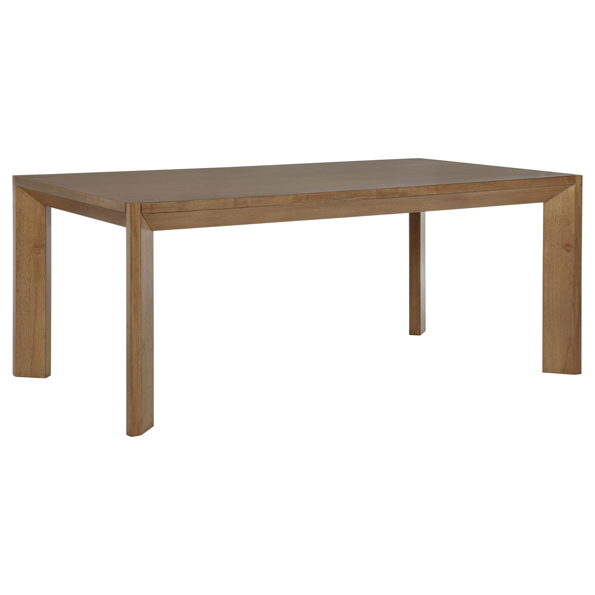Best Furniture Outlet - Coaster - Bruner 72-inch Rectangular Wood Dining Table Natural Brown - 109101