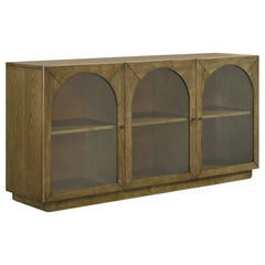 Best Furniture Outlet - Coaster - Castlewood 71-inch Dining Sideboard Buffet Server Brown Oak - 109355