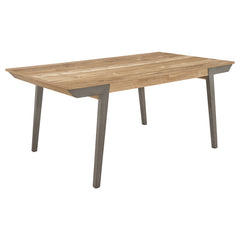 Best Furniture Outlet - Coaster - Nogales Rectangular 71-inch Wood Dining Table Coastal Grey - 109811