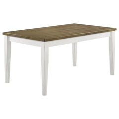 Best Furniture Outlet - Coaster - Appleton Rectangular 59-inch Dining Table Brown Brushed - 110411