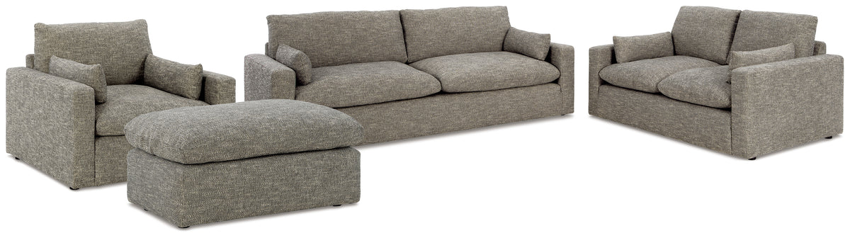 Best Furniture Outlet - Ashley Furniture - Dramatic Sofa, Loveseat, Oversized Chair and Ottoman - Sofa, Loveseat, Oversized Chair and Ottoman - 11702U3