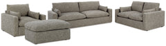 Best Furniture Outlet - Ashley Furniture - Dramatic Sofa, Loveseat, Oversized Chair and Ottoman - Sofa, Loveseat, Oversized Chair and Ottoman - 11702U3