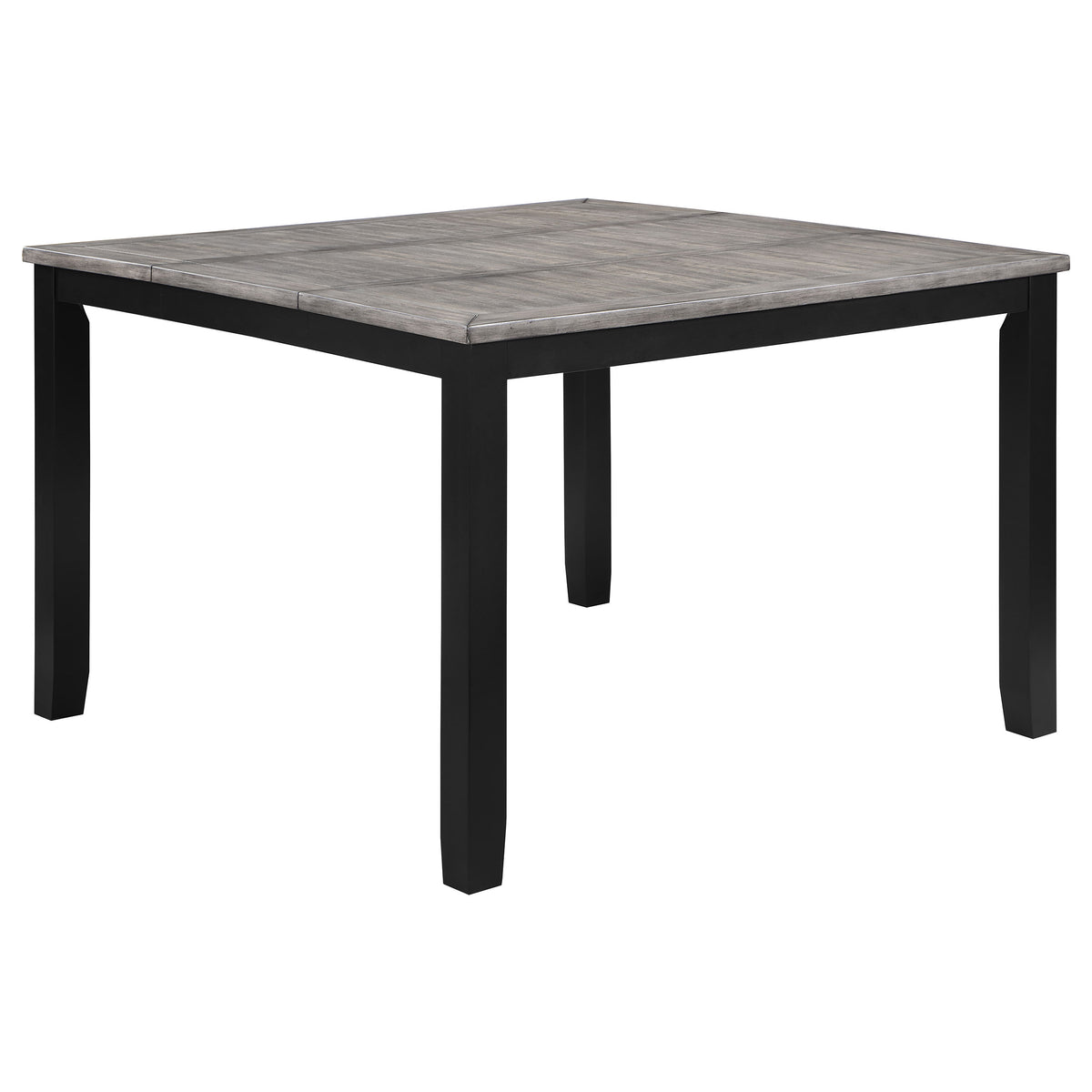 Best Furniture Outlet - Coaster - Elodie 54-inch Extension Counter Height Dining Table Grey - 121228