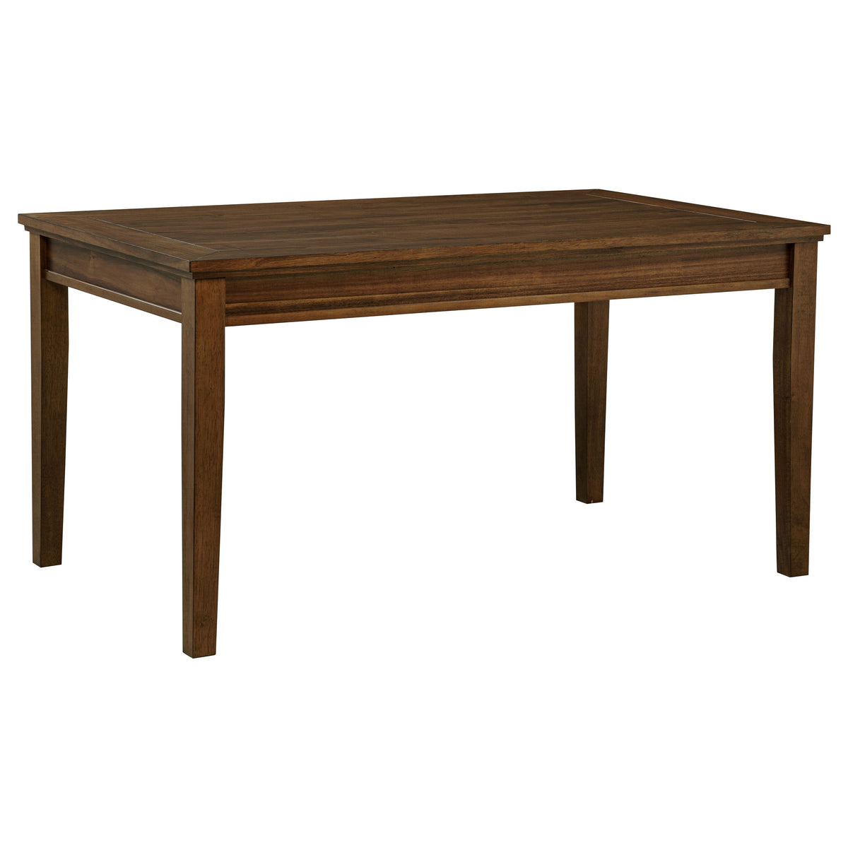 Best Furniture Outlet - Coaster - Atwood Rectangular Wood Dining Table Warm Brown - 121761