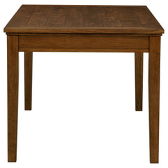 Atwood Rectangular Wood Dining Table Warm Brown