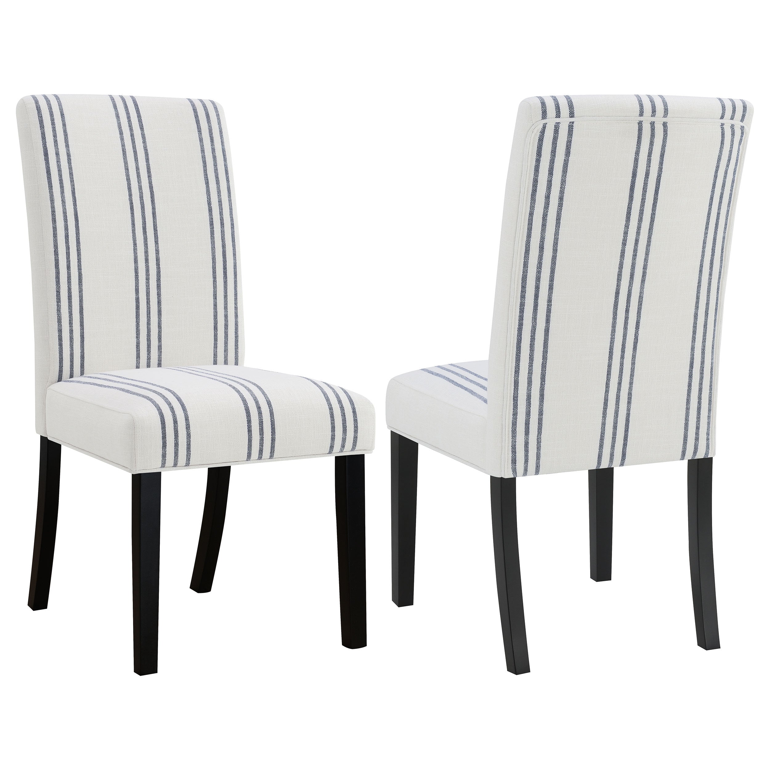 Best Furniture Outlet - Coaster - Herran Upholstered Dining Side Chair Beige (Set of 2) - 121782