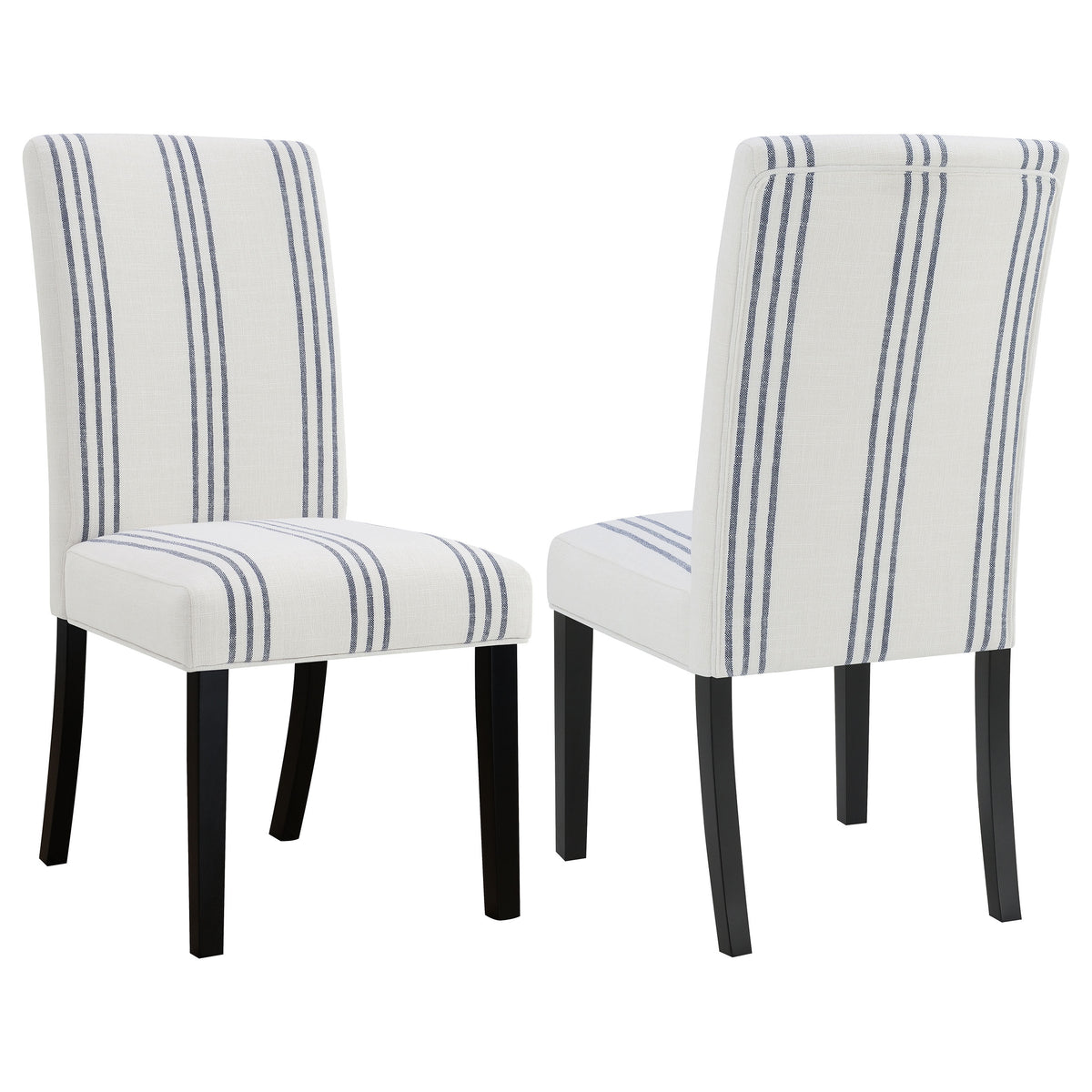 Best Furniture Outlet - Coaster - Herran Upholstered Dining Side Chair Beige (Set of 2) - 121782