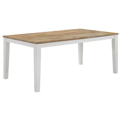 Best Furniture Outlet - Coaster - Hollis Rectangular 72-inch Wood Dining Table Brown - 122241