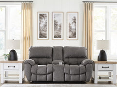 Best Furniture Outlet - Ashley Furniture - Bakerstein Living Room - PWR REC Loveseat/CON/ADJ HDRST - PC1250318