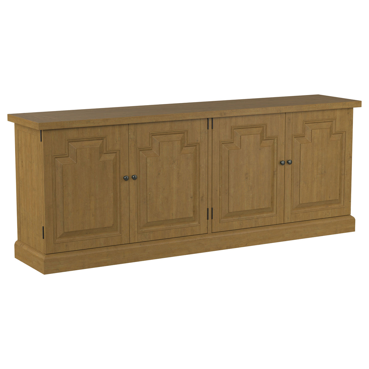 Best Furniture Outlet - Coaster - Florence 4-door Dining Sideboard Buffet Cabinet Rustic Honey - 180205