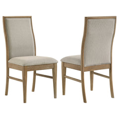 Best Furniture Outlet - Coaster - Adina Upholstered Dining Side Chair Barley (Set of 2) - 193612