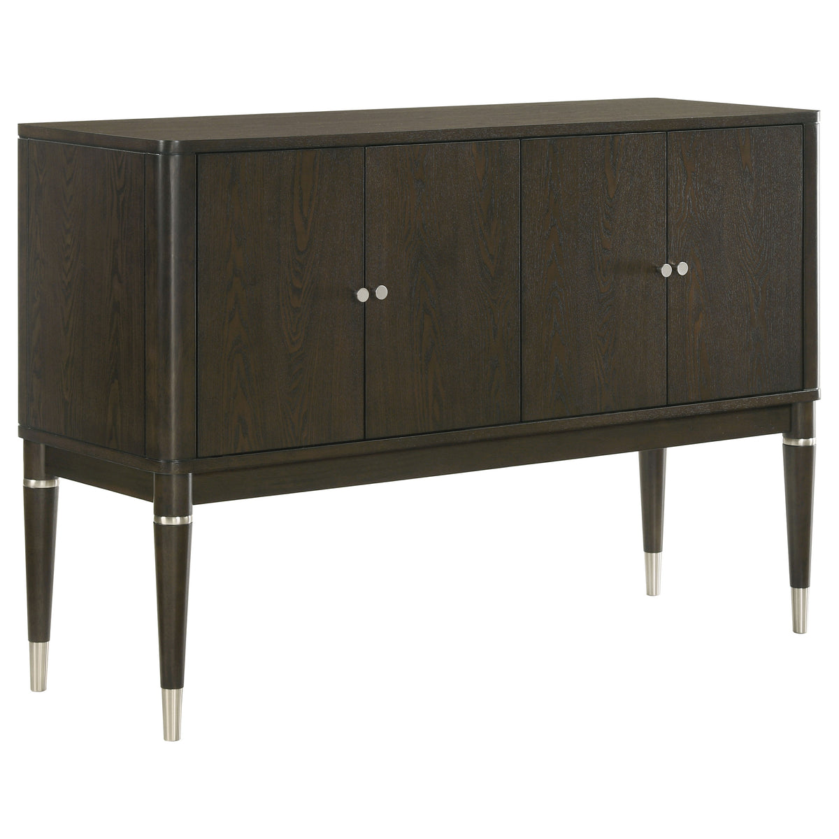 Best Furniture Outlet - Coaster - Reseda 4-door Dining Sideboard Server with Shelves Ash Brown - 193675