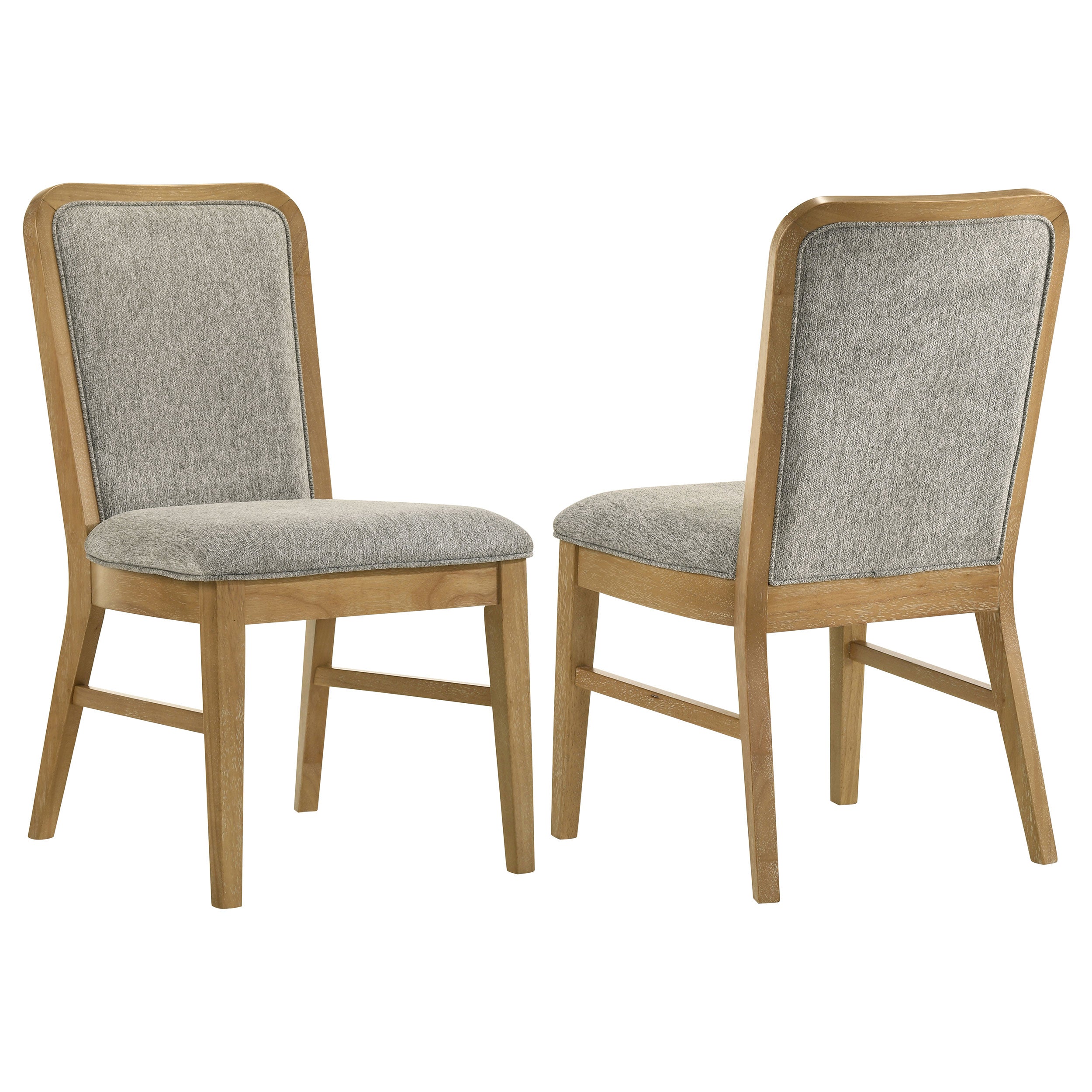 Best Furniture Outlet - Coaster - Croyden Dining Side Chair Weathered Natural (Set of 2) - 193732